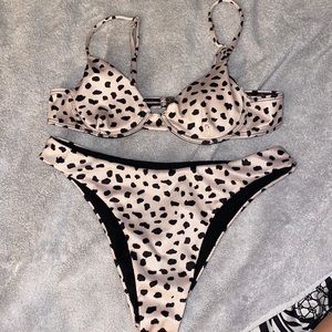 Small cheetah print bikini